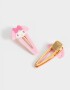 Hebillas Infantiles Licencias Set De Hebillas "my Melody" - Rosa Claro