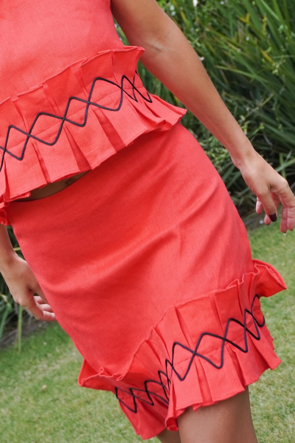 Desert Skirt Rojo