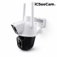 Camara Seguridad Wifi Exterior Doble Lente 3mp iCSeeCam Modelo 20612 Camara Seguridad Wifi Exterior Doble Lente 3mp iCSeeCam Modelo 20612