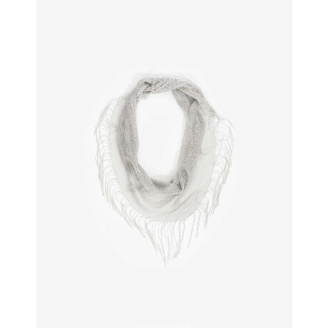 Pashmina De Red Plateado