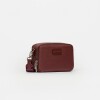 Bandolera New Penny En Efecto Cuero Zaffiano Berry