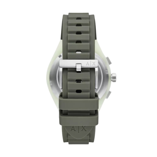 Reloj ARMANI EXCHANGE SYNC Silicona Verde Esfera 44mm 0