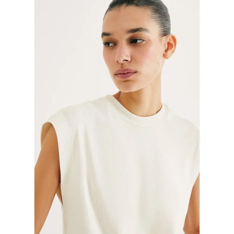 BLUSA SM FEM BEGE MESCLA