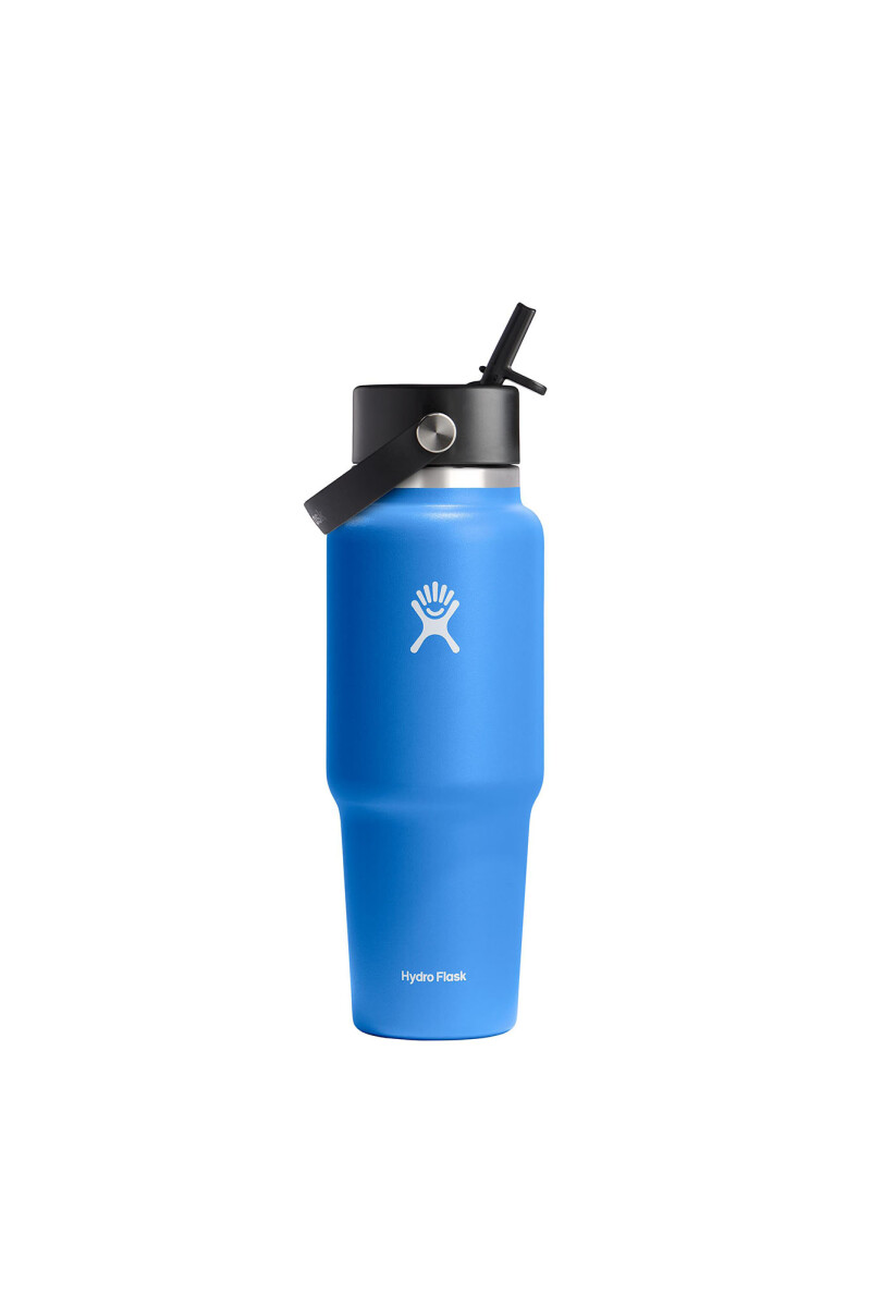 32 OZ WIDE FLEX STRAW TRAVEL BOTTLE - Cascade 