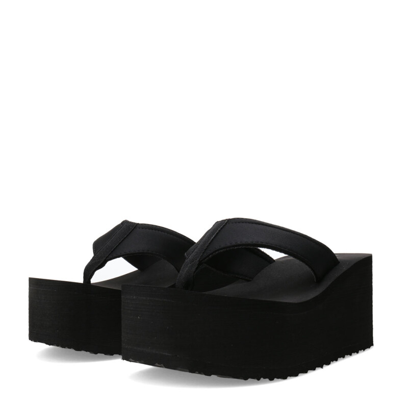 Sandalias de Mujer Miss Carol Tropicana Negro