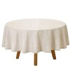 Mantel Redondo Lino Clean Dohler 200 cm Liso