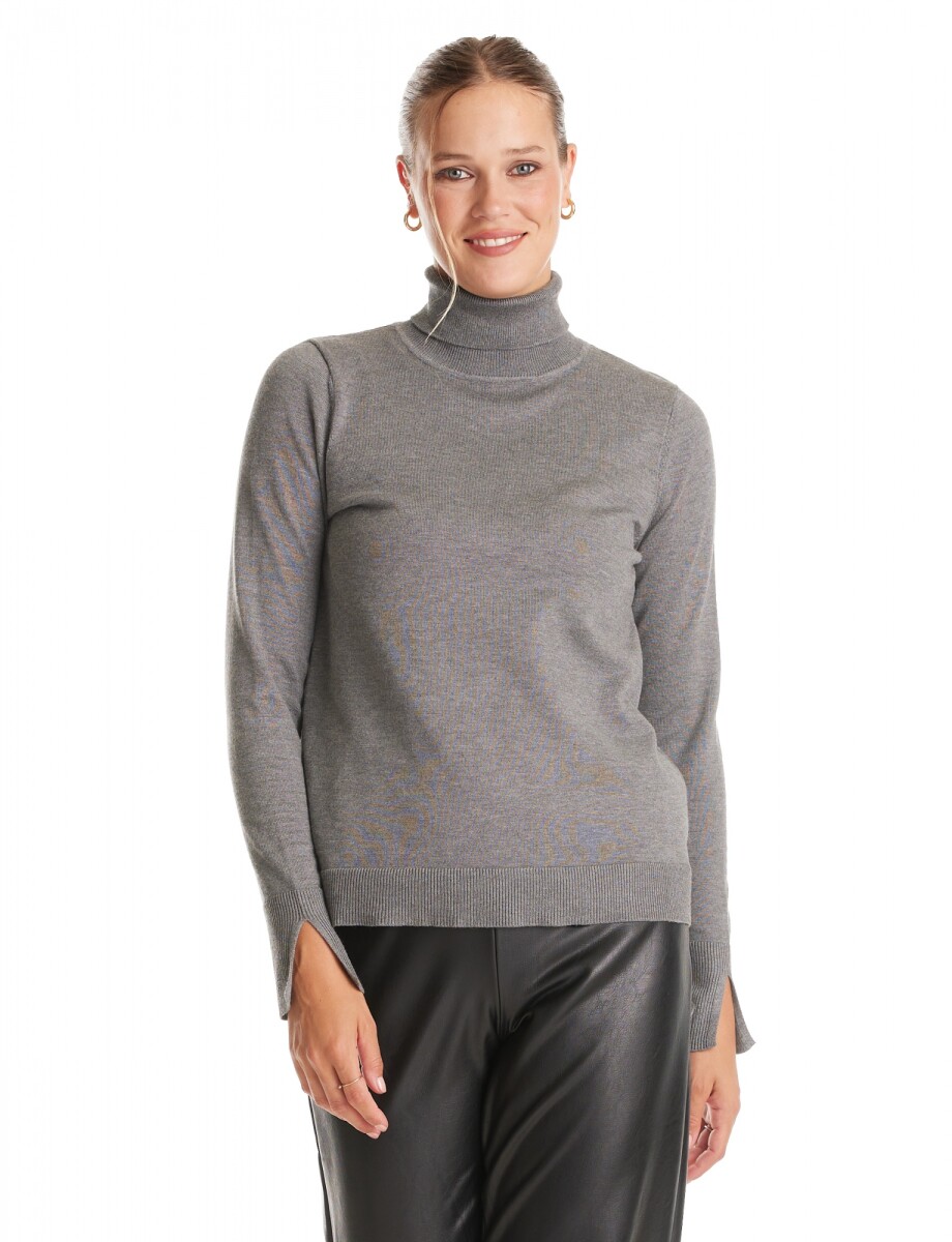 Polera Basica - Gris 