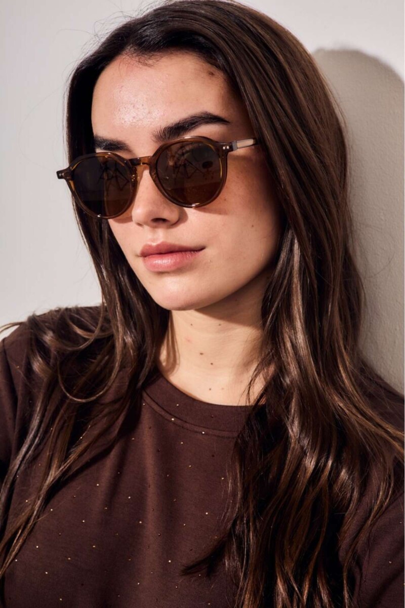 Lentes De Sol Polarizados - Marron Lavado 