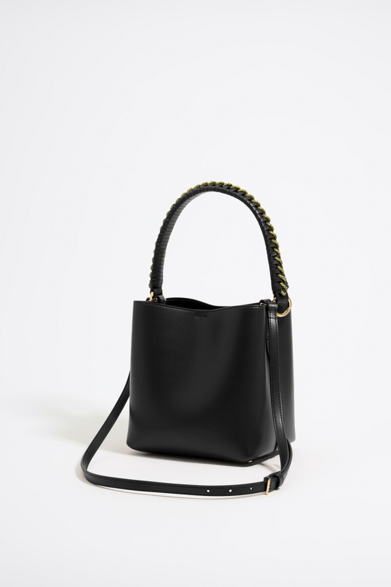 BOLSO BUCKET CHIHUAHUA PEQUEÑO Negro