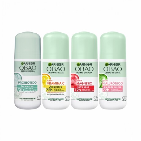 Pack Obao Dermo Roll On Collection 65g Pack Obao Dermo Roll On Collection 65g