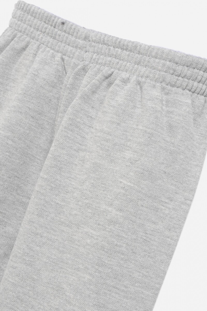 Pantalón básico GRIS MELANGE