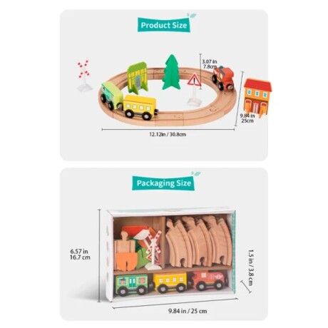 Tren de madera Hi Pando Ciudad