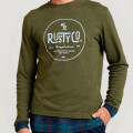 T-SHIRT BRITO TEEN RUSTY Militar