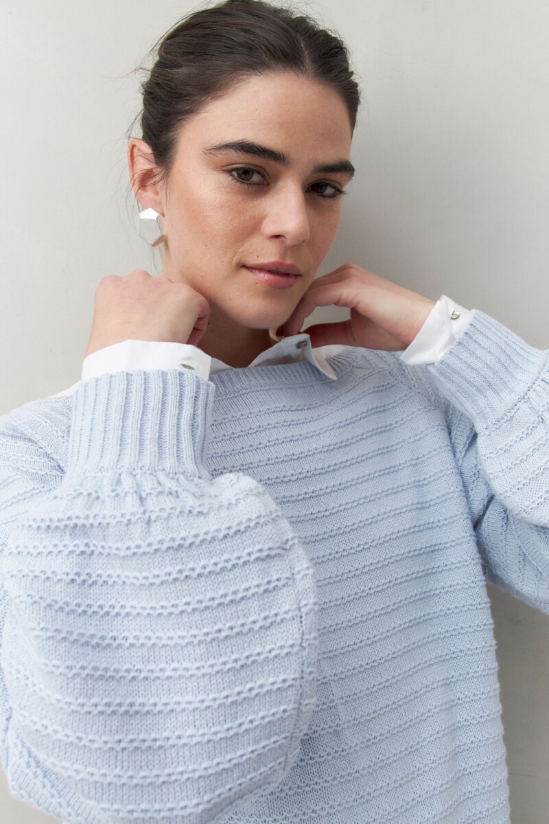 SWEATER GRETEL Celeste