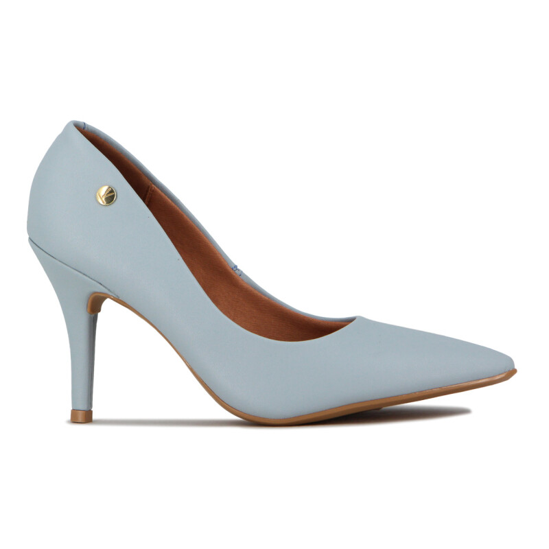 Vizzano Zapato Clasico Dama Punta Fina Taco Alto Lxv Azul Claro