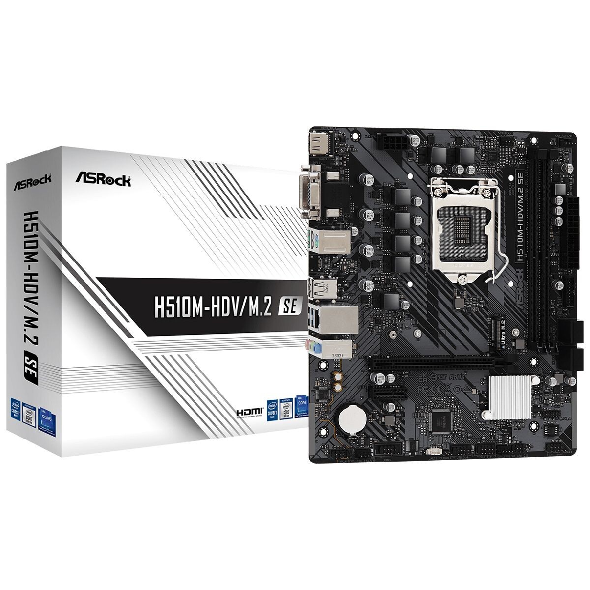Motherboard Asrock Intel H510M-HDV M.2 se S1200 