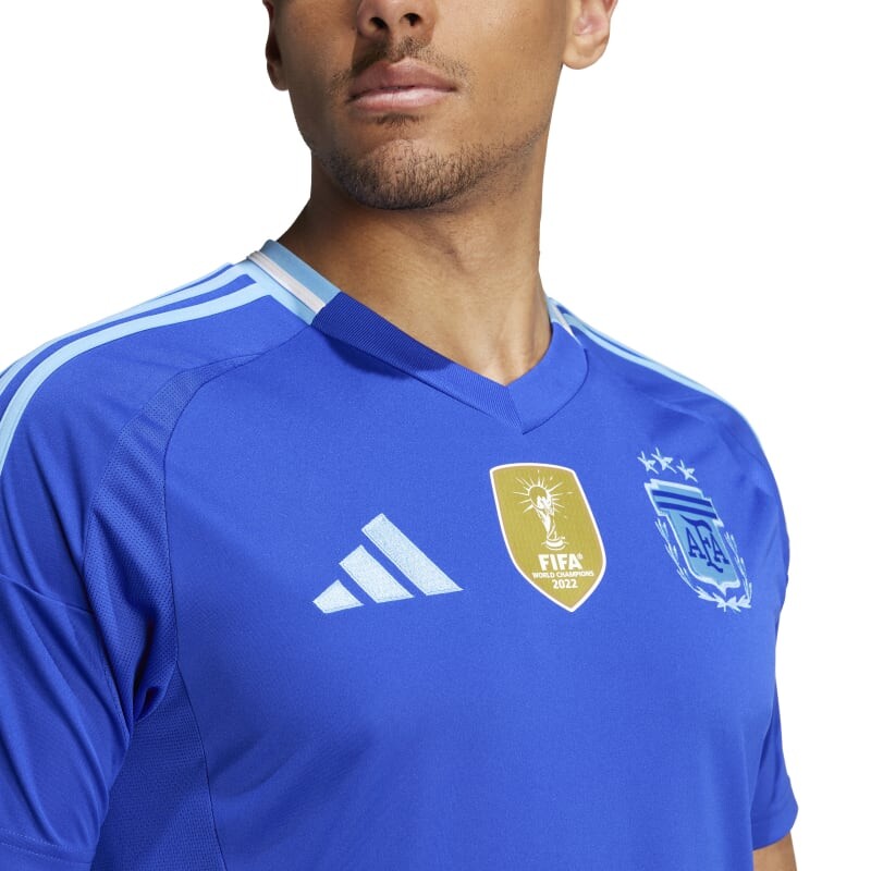 Camiseta Adidas Argentina Visitante 24 Azul