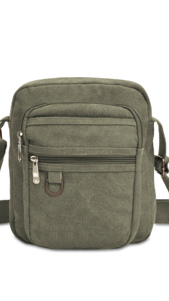 MORRAL CANVAS ELBRÚS VERDE MILITAR