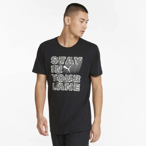 Performance Graphic Illustrated SS Tee Rec - Hombre Black