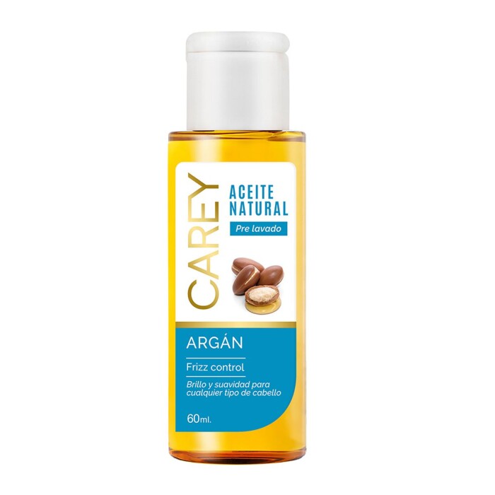 CAREY ACEITE NATURAL DE ARGAN UNID. X 60 única