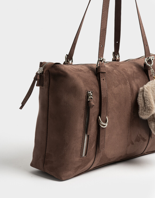Shopper Carteras De Mano - Marron Chocolate