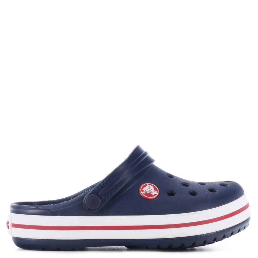 Zueco de Niños Crocs Crocband Clog Azul Marino - Rojo