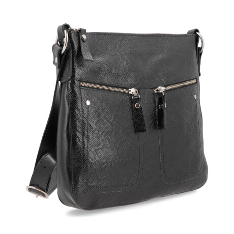 CARTERAS CUERO NIA NEGRO