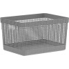 Organizador Rejilla L Gris