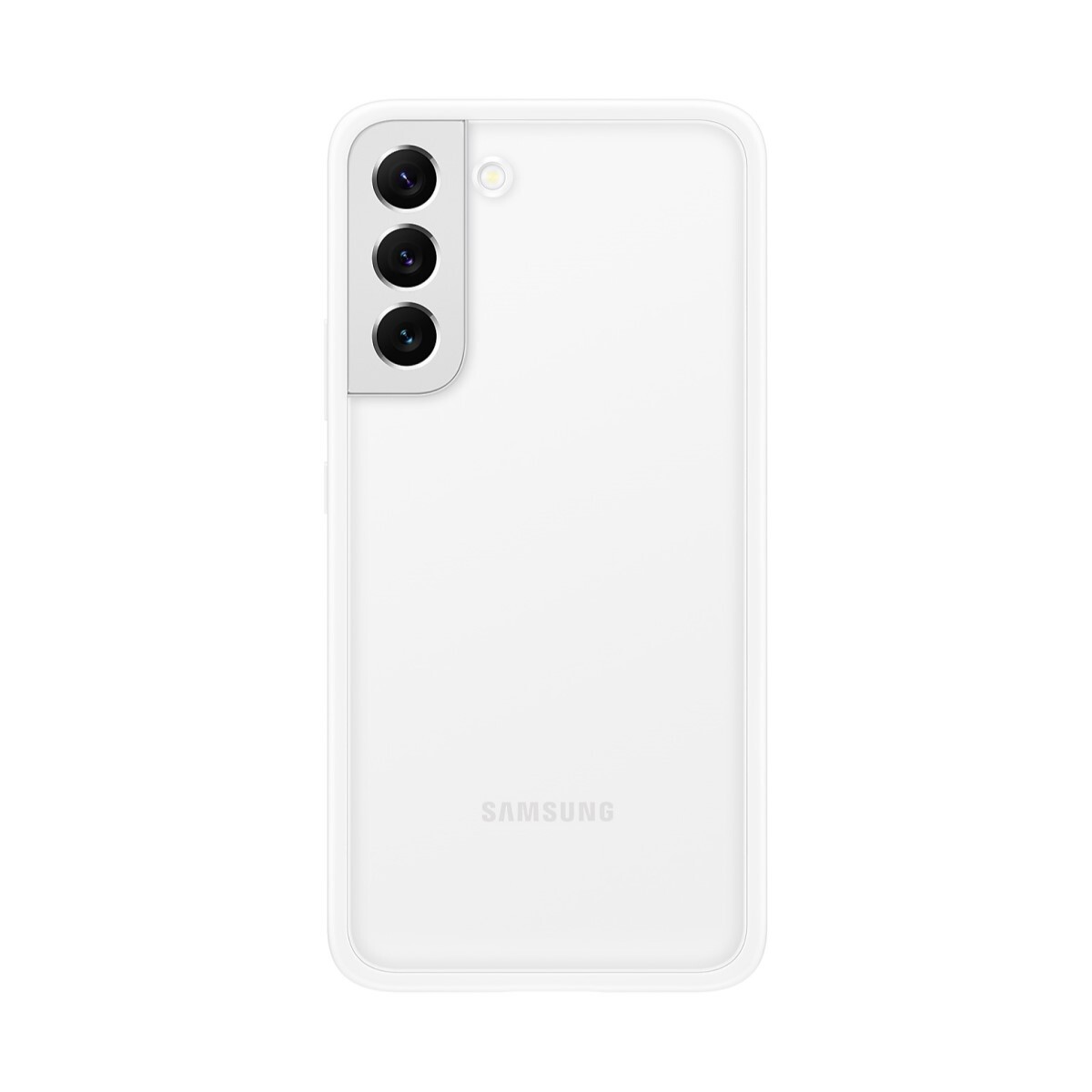 PROTECTOR FRAME COVER 2 EN 1 SAMSUNG GALAXY S22+ | ORIGINAL Blanco