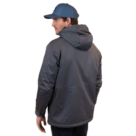 Campera Volcom Army Raglan Gris