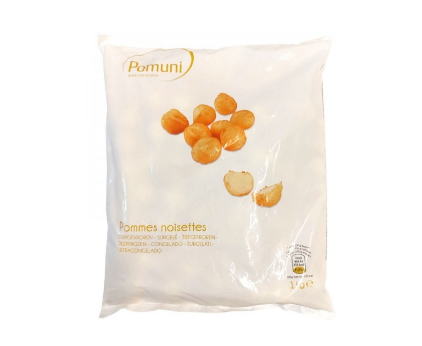 Papa noisette Pomuni 1kg 