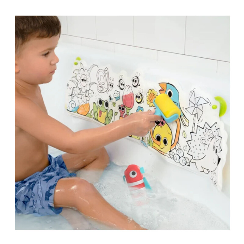 Juego de Baño Libro mágico de Spray 'N' Roll Yookidoo Juego de Baño Libro mágico de Spray 'N' Roll Yookidoo