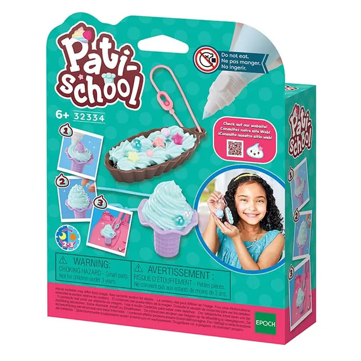 El kit de decoración celeste Pati School 