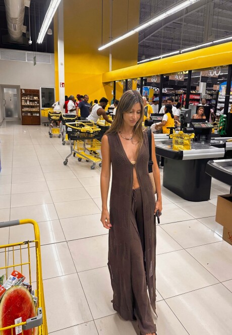 Pantalon Aries SS26 Espresso