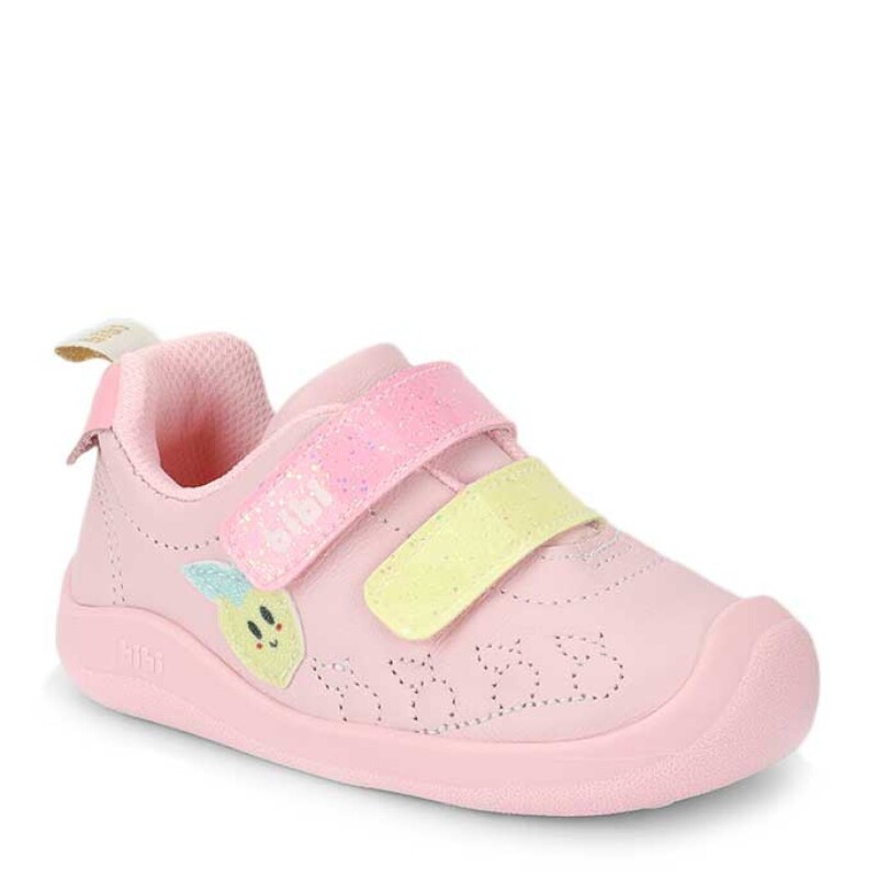 Championes de Niña Bibi Fisioflex 5.0 con Velcro Rosa