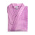 Bata de baño Dohler Velour Variedad de Talles y Colores LILA