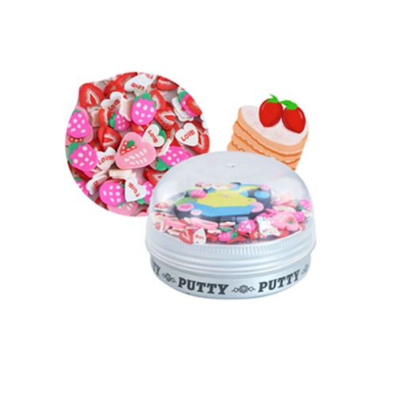 Putty Scented Slime mas Accesorios Strawberries