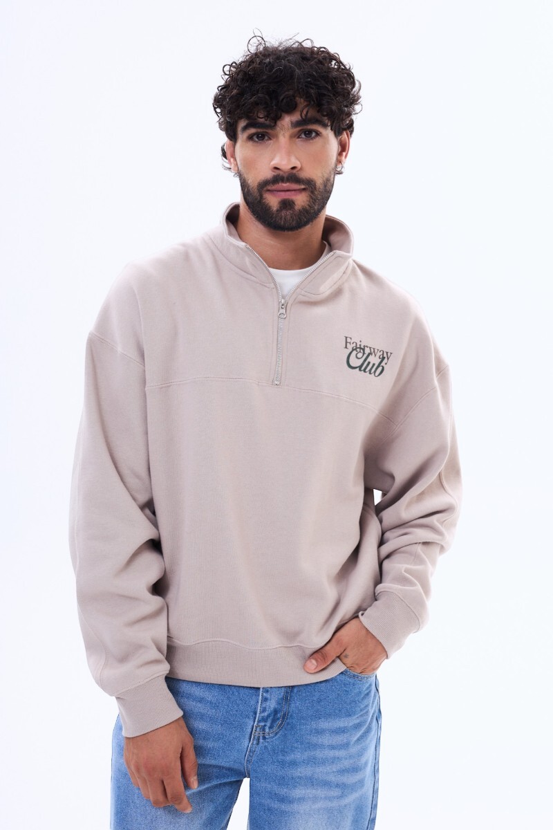 Buzo de felpa Jaen - Beige 