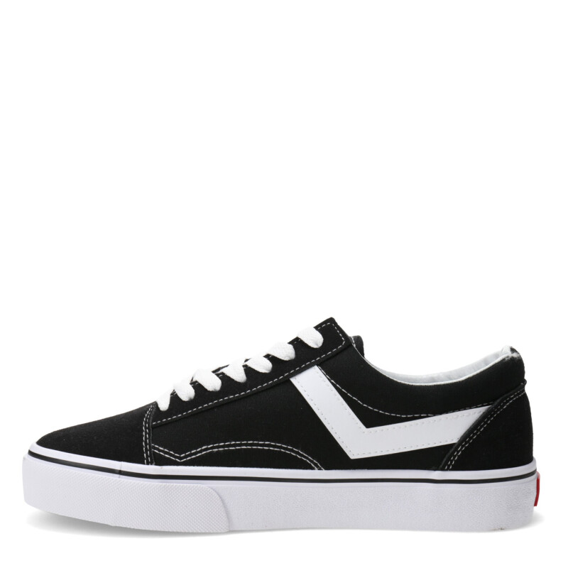 Championes de Hombre PONY Old School Canvas Low Negro