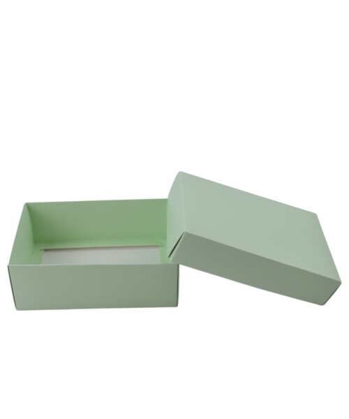 Caja eco 03 - 8x12x4,5 cm. VERDE AGUA