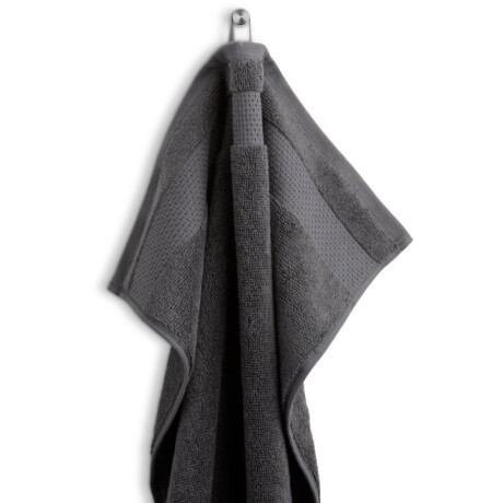 Toalla de mano NORA 50x100 gris oscuro Gris oscuro