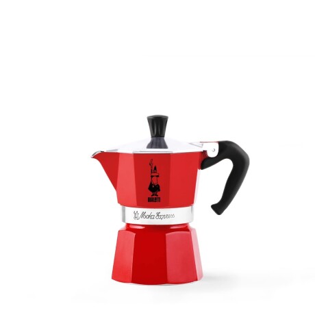 Cafetera Bialetti Rainbow 6 Pocillos Roja (Aluminio) ROJO