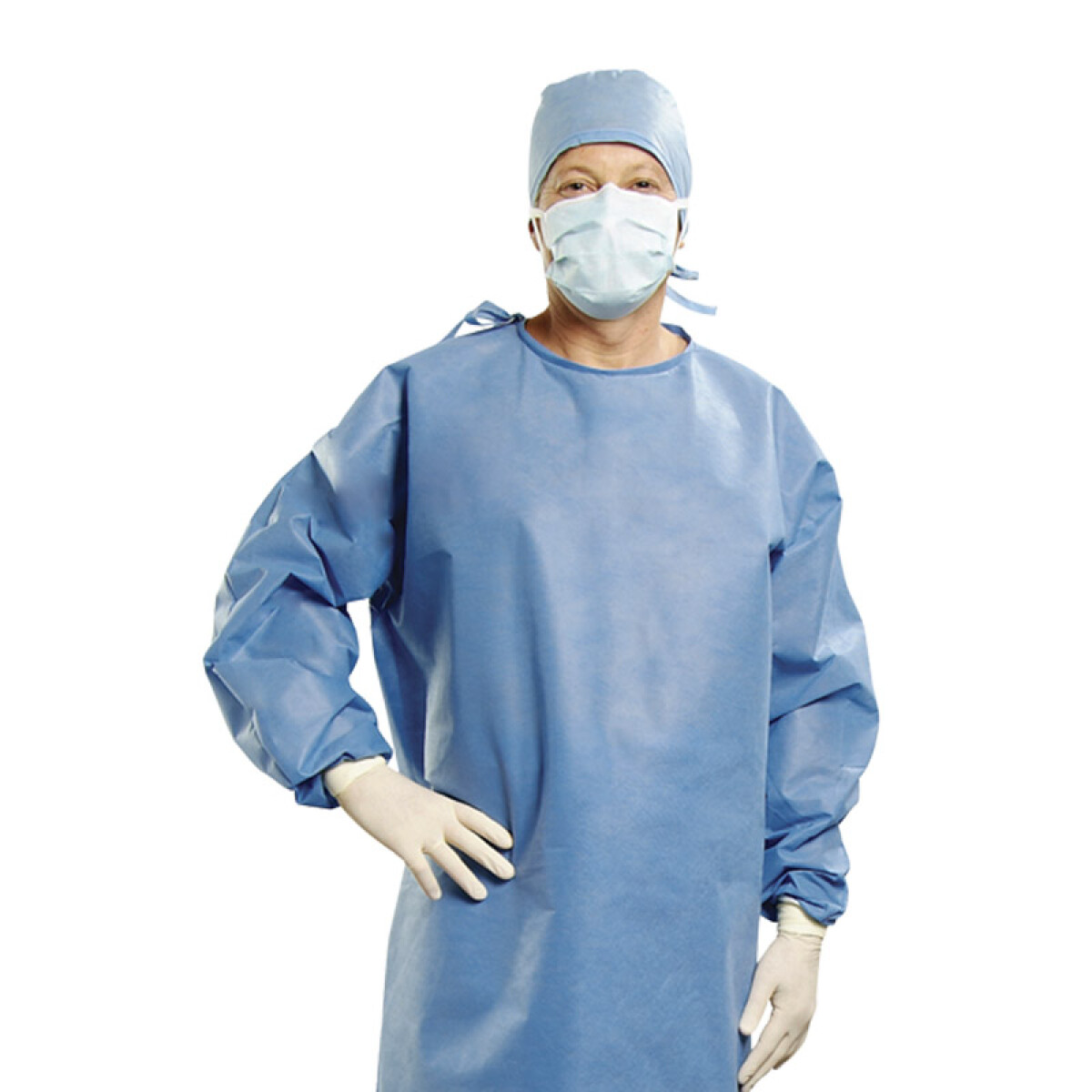 Sobretúnica Descartable Fina – Indumentaria médica
