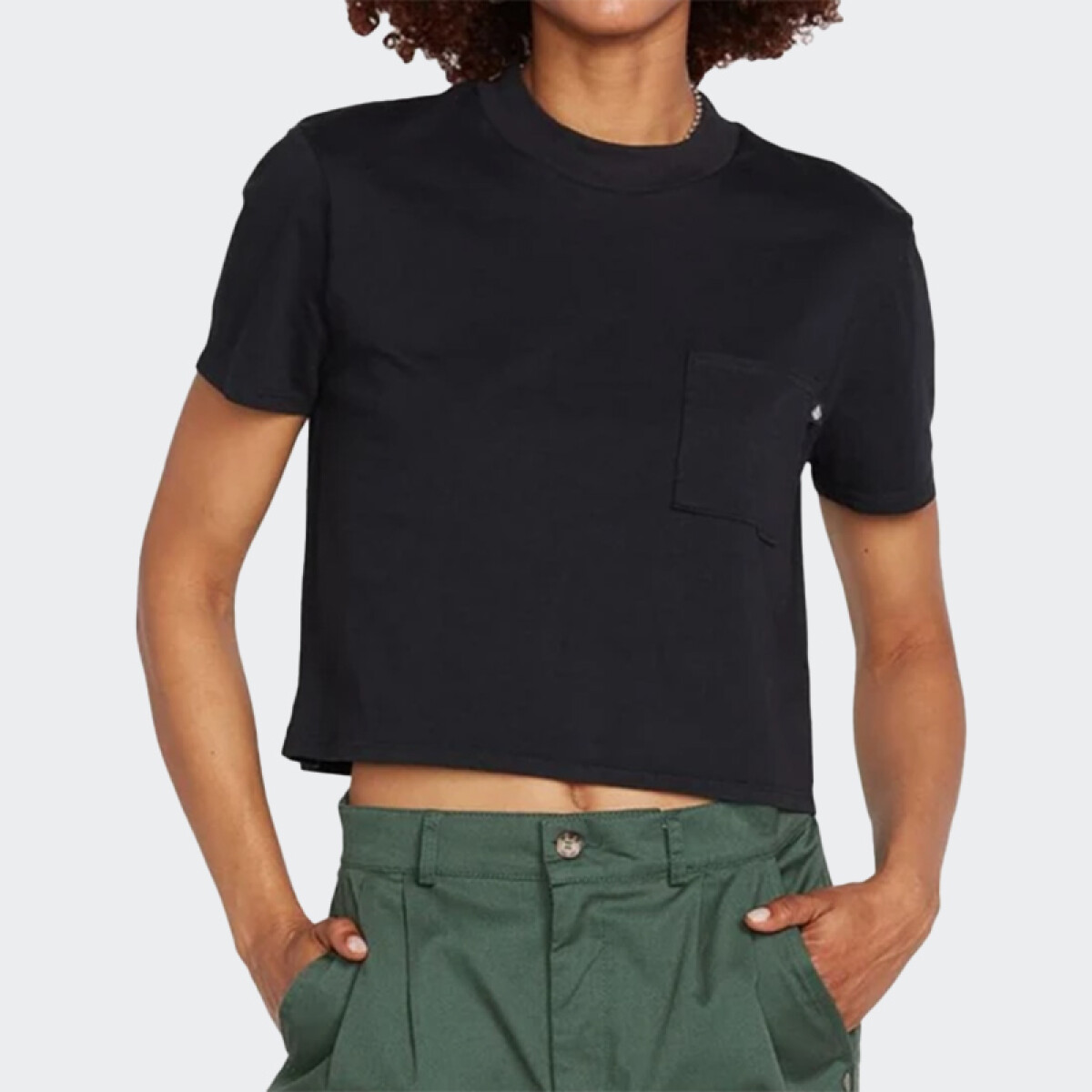 Remera Volcom Pocket Dial - Negro 