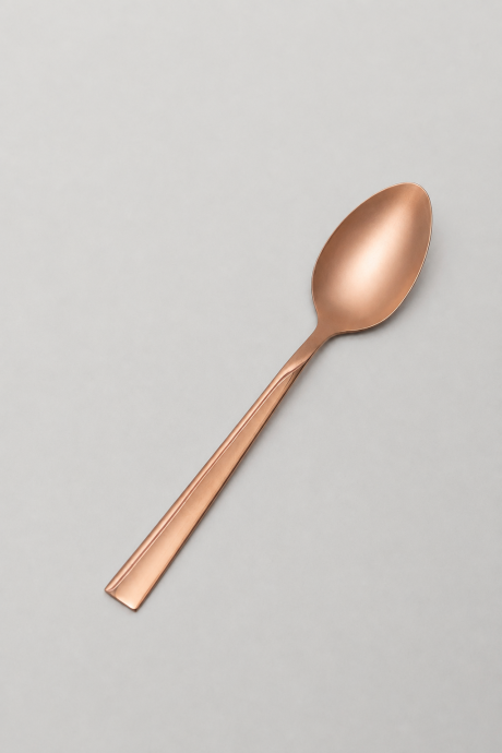 Cuchara De Té Asher Set 4 Un. Rose Gold Color Unico