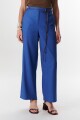 PANTALON LINO LYRIO AZUL