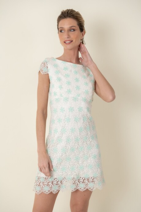 VESTIDO ENEBRO Verde agua