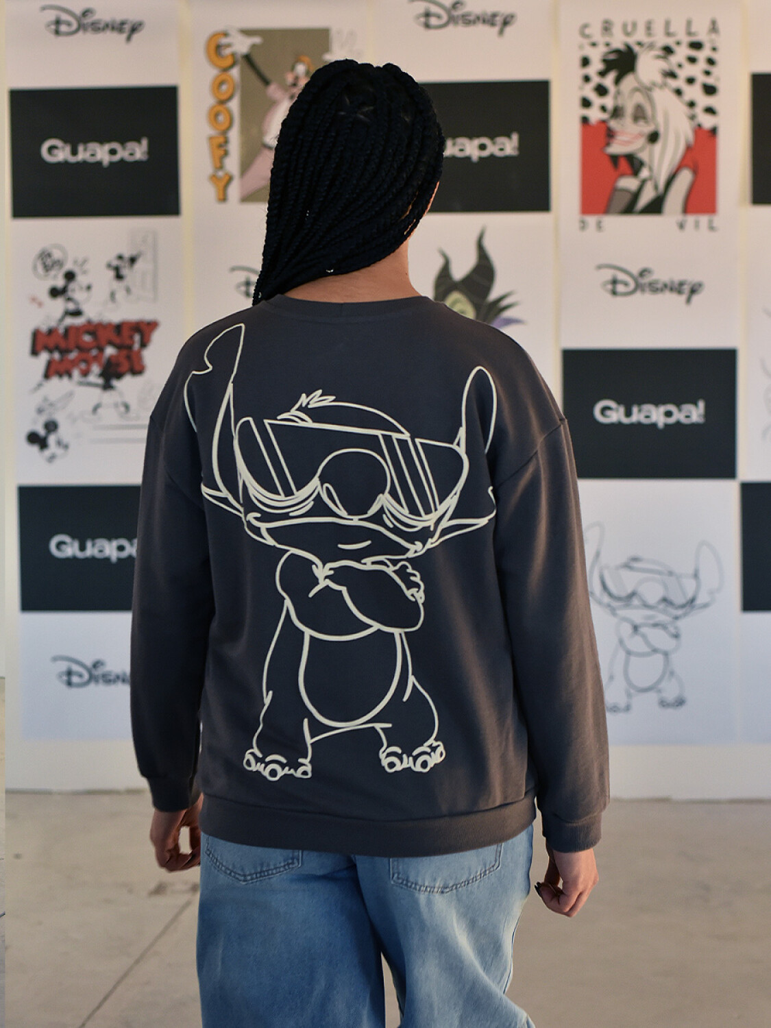 BUZO STITCH LINEAL ESTAMPADO 1 Guapa