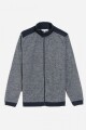 Campera combinada AZUL MARINO