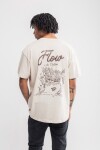Remera oversize Gerona Off white